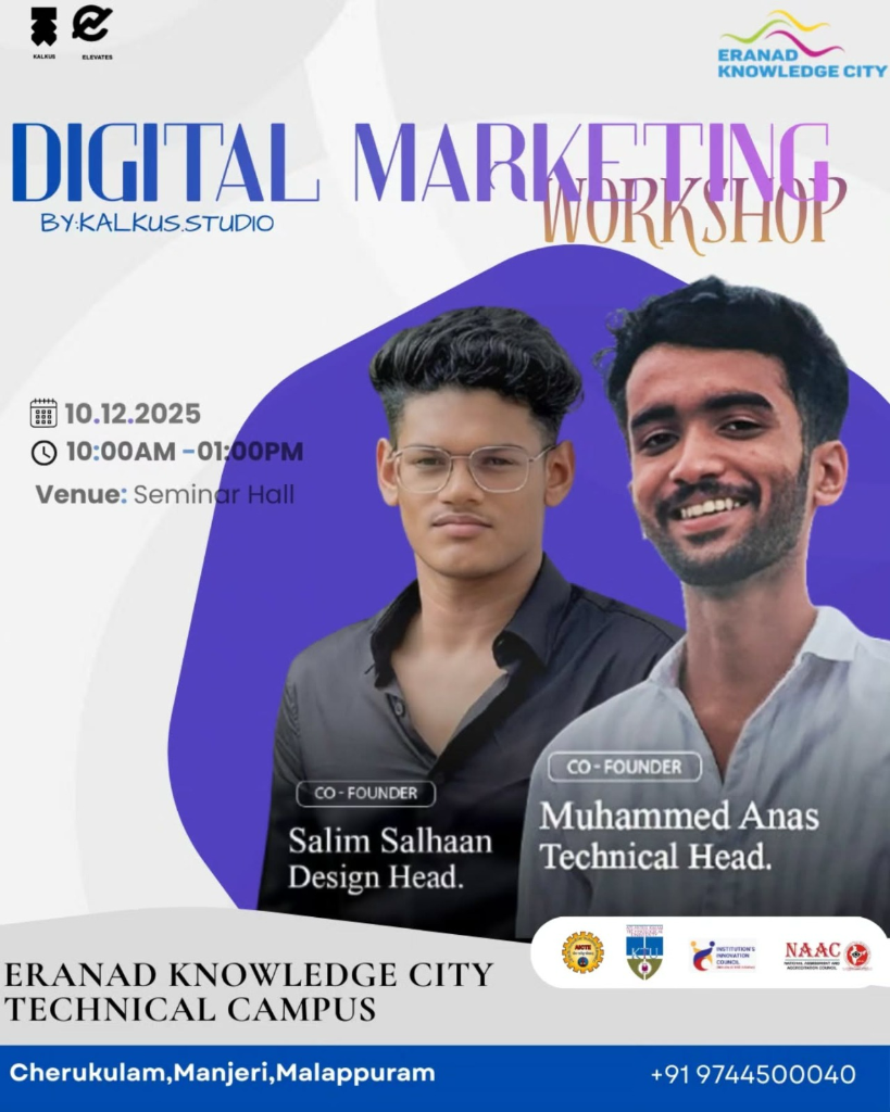 DIGITAL MARKETING WORKSHOP
